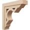 Ekena Millwork 8"W x 32"D x 32"H Thin Sheridan Rough Cedar Woodgrain TimberThane Corbel, Primed Tan CORUR08X32X32SHERCPR - alternate 1